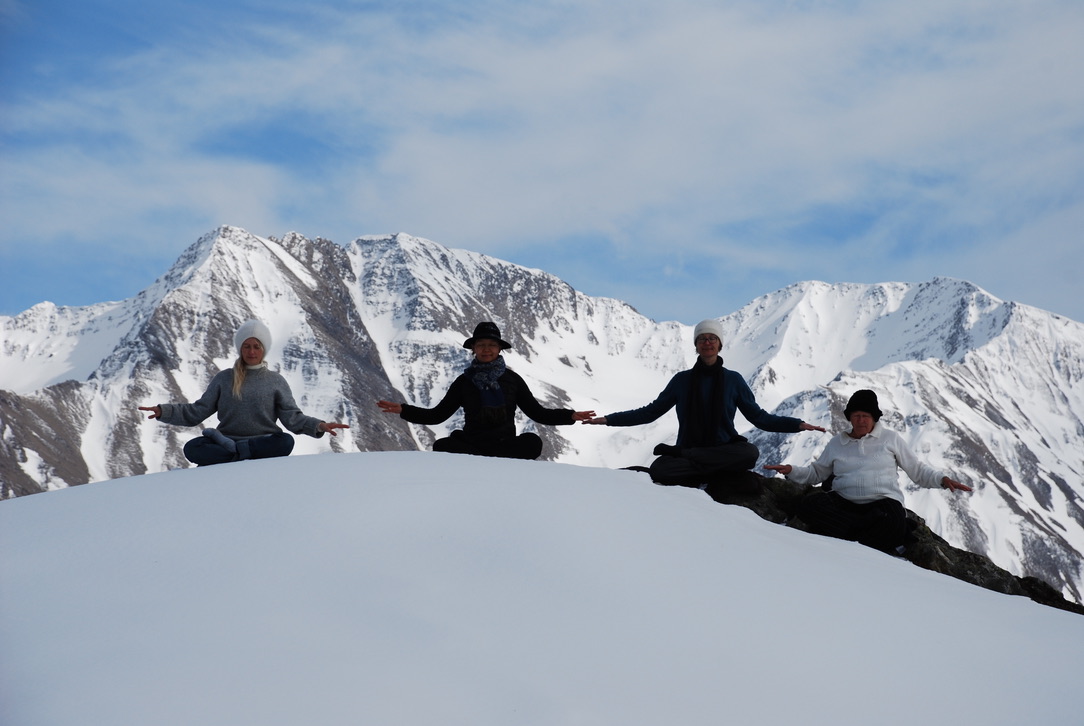 Inmitten hoher Berge im Wallis